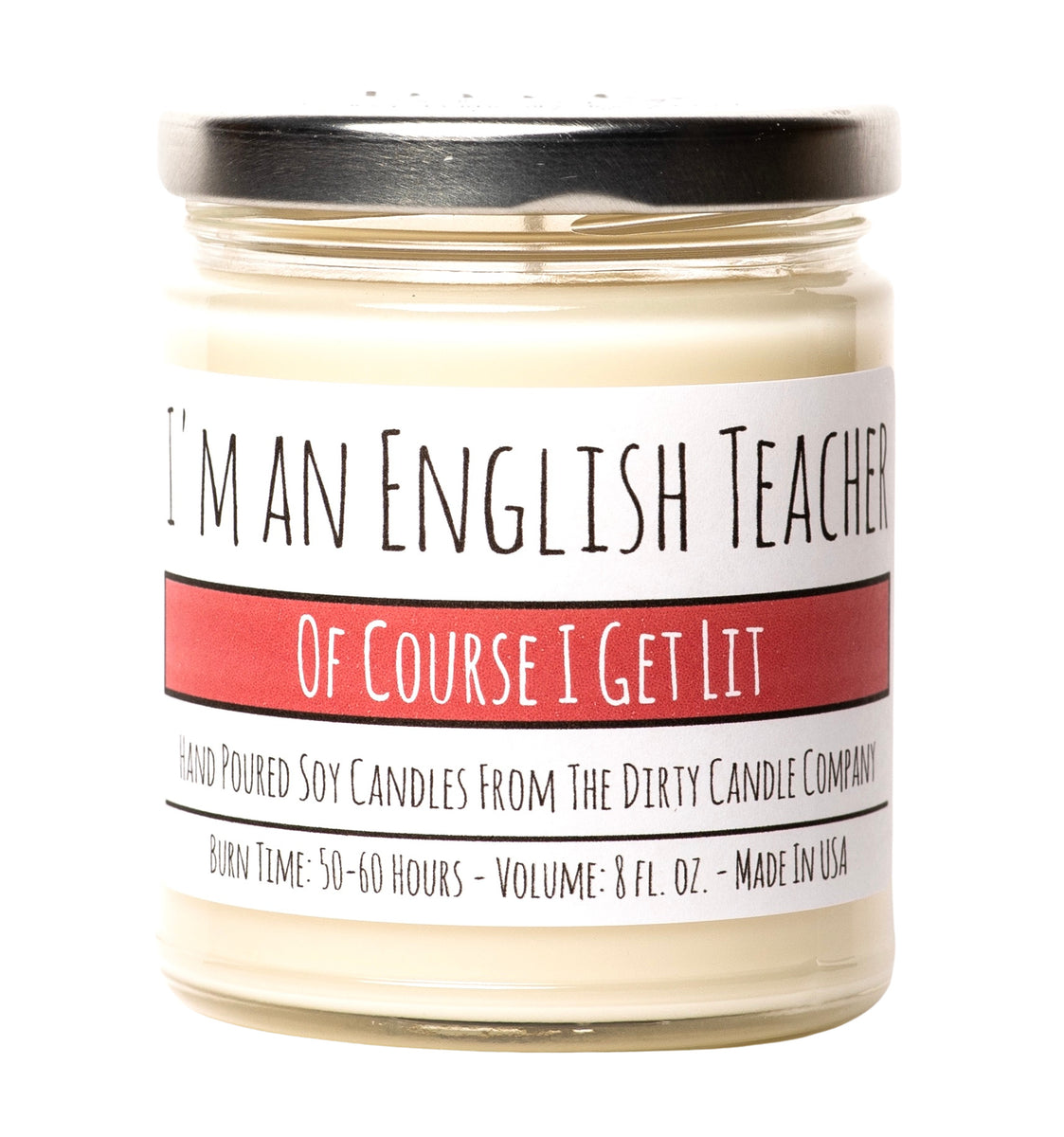 English Teacher The Dirty Candle Company