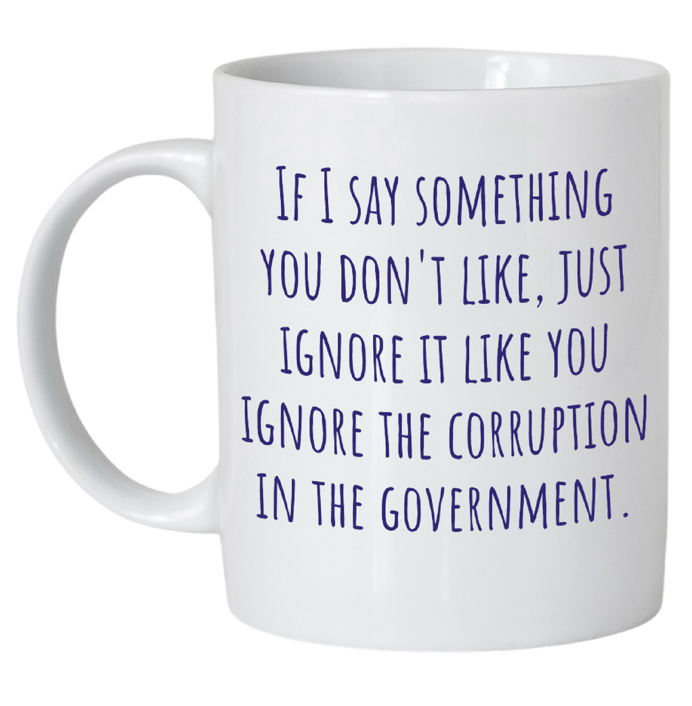 Govt Corruption Mug