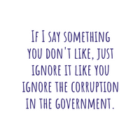 Govt Corruption Mug
